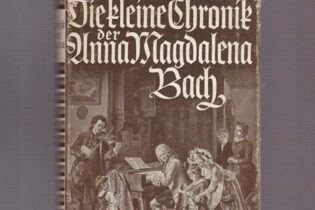Cover "Die kleine chronik der anna magdalena bach" 1935