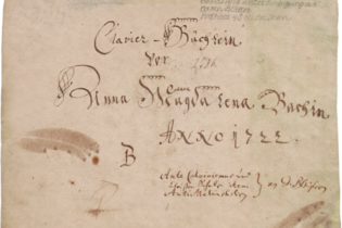 Cover Notenbüchlein für Anna Magdalena Bach 1722